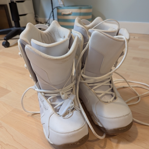 morrow Shoes - Morrow White Snowboard Boots